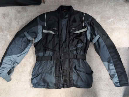 Photo of free Fabric motorcycle jacket XXL (Darby Green GU17) #1