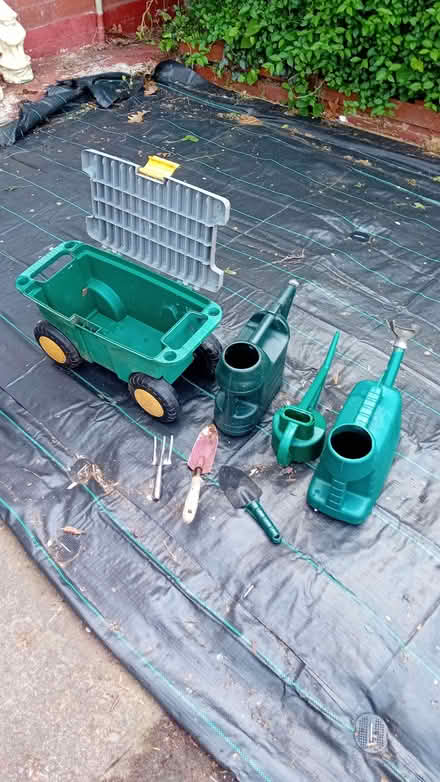 Photo of free Garden seat storage trolly (Homerton E9) #1