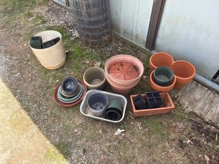 Photo of free Assorted pots and planters (Pittsfield) #1
