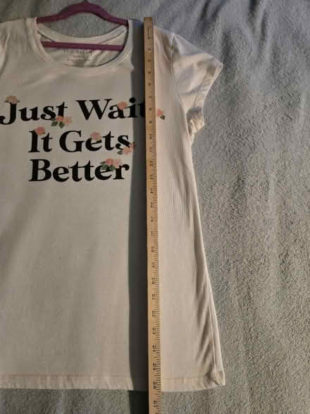 Photo of free Just Wait It Gets Better Tee XL (West 7th) #2