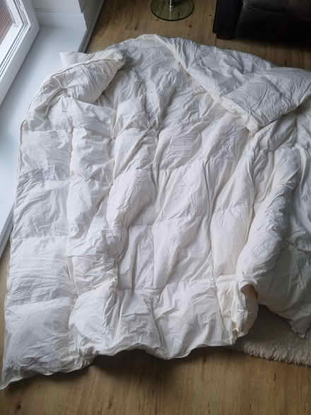 Photo of free King sized M&S duckdown duvet (Near Lowther Gardens FY8) #3