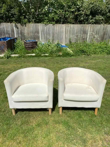 Photo of free 2 tub. Chairs (Norbury) #1
