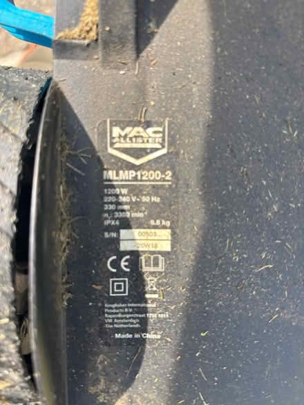 Photo of free MacAllister Electric Lawn Mower (Meadowhead S8) #2