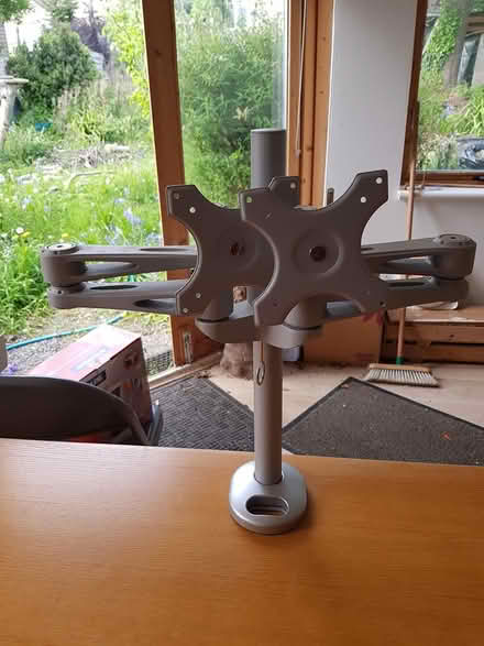 Photo of free Desk and double screen bracket (Stroud Merrywalks GL5) #3