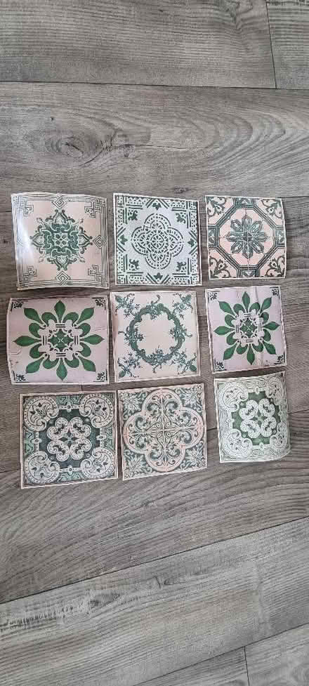 Photo of free 9 x Tile Stickers (Penrith CA11) #1
