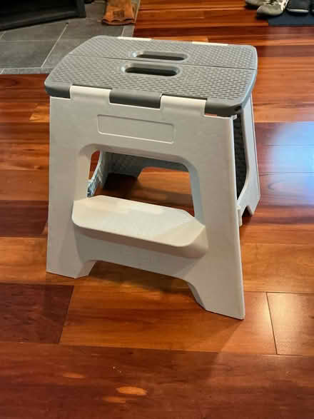 Photo of free 16" tall folding step/stool (East end of Emmaus) #1