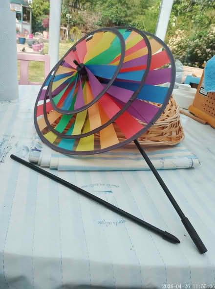 Photo of free Wind spinner, brightly coloured (Frogmore GU17) #1
