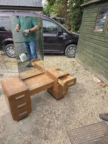 Photo of free 1950s Bentwood dressing table (Sutton Courtenay OX14) #1