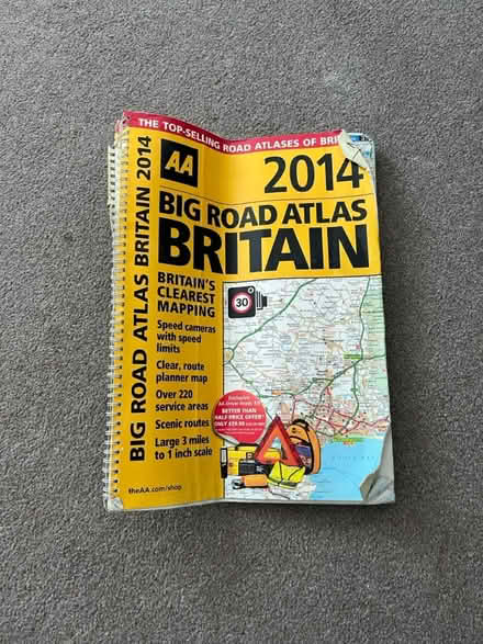Photo of free UK Road Atlas (LS20 Guiseley) #1