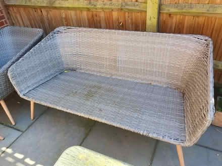 Photo of free Garden chairs and table (Leybourn chase) #2