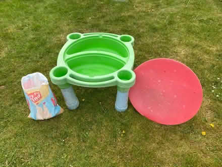 Photo of free Kids Sand pit table and some sand (South Ruislip HA4) #1