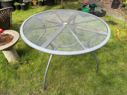 Photo of free Aluminium garden table (White Cross LA1) #1