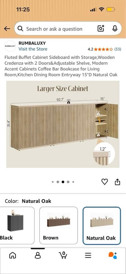 Photo of free Buffet cabinet; new in boxes (Evanston (Green Bay & Emerson)) #2