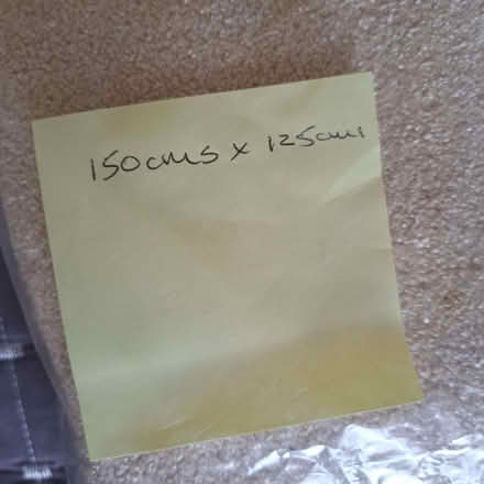 Photo of free Sand (pale gold) Chenille furnishing fabric (Charminster BH8) #3