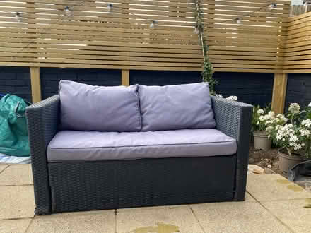 Photo of free Garden Sofa with Cushions (Seven Dials BN3) #2
