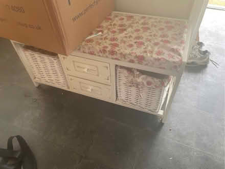 Photo of free Bench with storage (West Heath TN13) #1