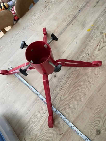 Photo of free Christmas tree holder (Stoneleigh KT17) #1