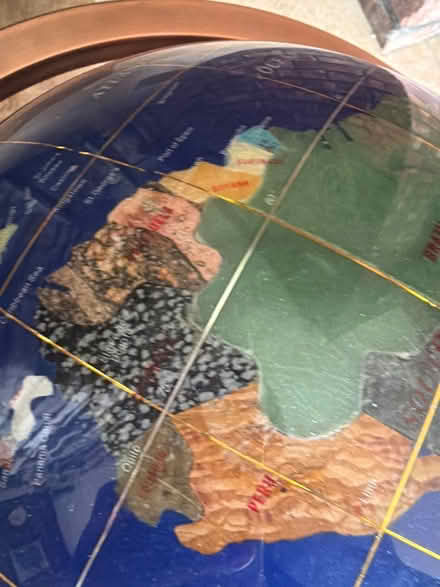Photo of free Globe with semi-precious stones (Pittsfield) #3