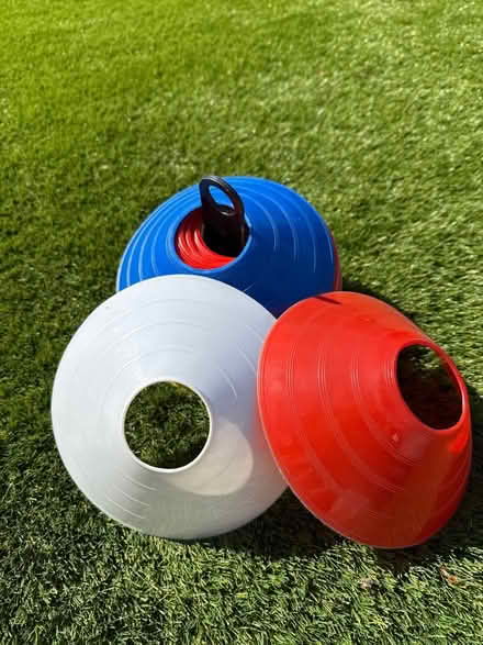 Photo of free Football / sport discs / cones (WA15 Timperley) #1