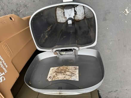 Photo of free Large gray step-open trash can (1075 Valencia Avenue) #2