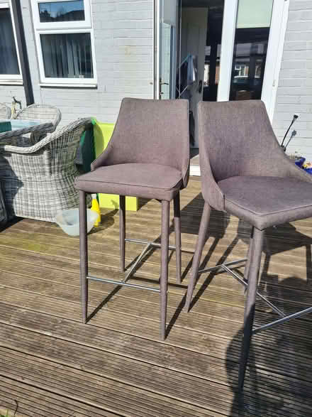 Photo of free Pair of bar stools from next (Orford WA2) #1