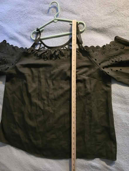 Photo of free Green Cold Shoulder Top 1XL (West 7th) #3