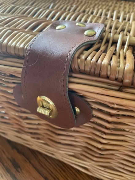 Photo of free Wicker basket/hamper (MK4 Tattenhoe) #2