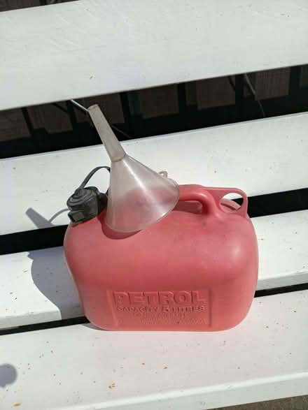 Photo of free Plastic 5 litre petrol can (Torbrex FK8) #1