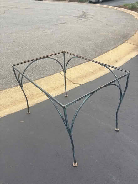 Photo of free Metal table frame (4205 Crooked Stick Court FX) #3