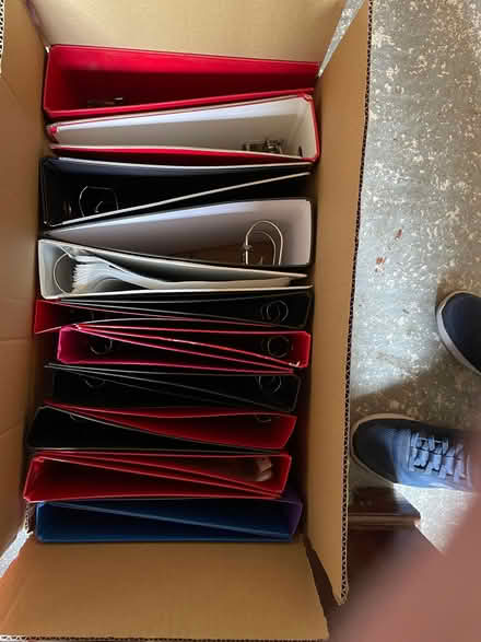 Photo of free Mixed A4 ring binders and boxfiles (University Area RG1) #1