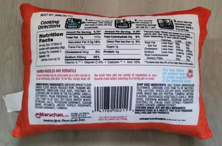 Photo of free Novelty ramen pillow (Broadview/Gerrard) #2
