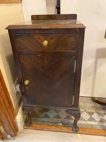 Photo of free vintage wooden cabinet (N3 2AB) #1