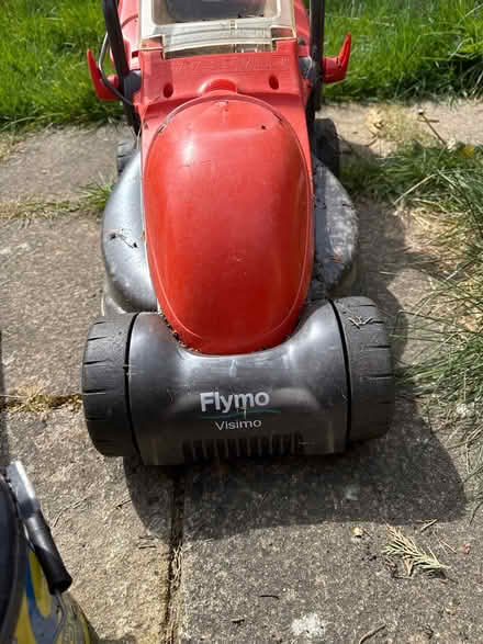 Photo of free Flymo visimo lawn mower (LU1 stockwood park) #2