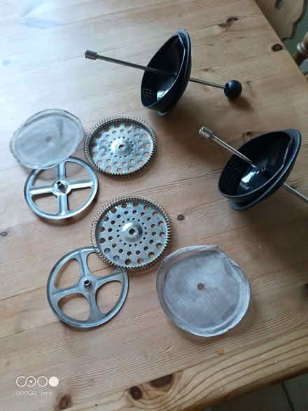 Photo of free Cafetiere plunger parts (Appleby-in-Westmorland CA16) #1
