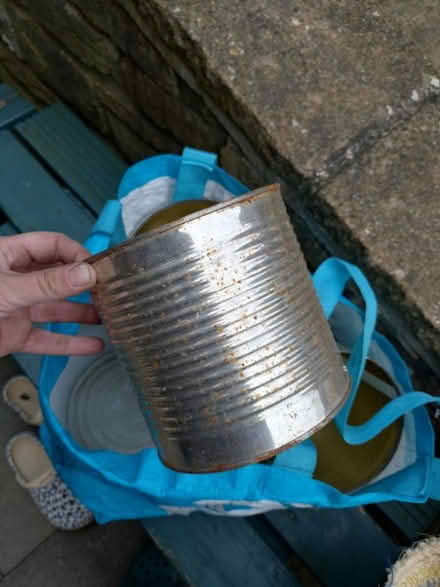 Photo of free Metal tins x 6 (Golcar, Huddersfield) #1
