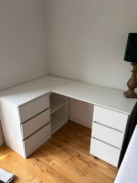 Photo of free Desk with storage in good condition (West Kensington , W14) #1