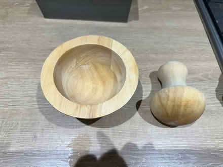 Photo of free Wooden Pestle and Mortar (Blaby LE8) #3