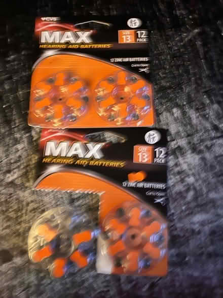 Photo of free Size 13 hearing aid batteries (303 and I 10) #1