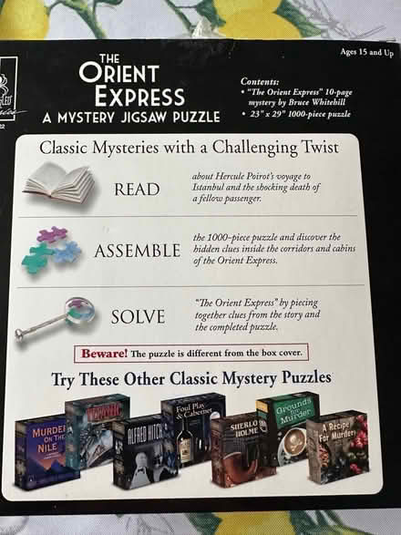 Photo of free Mystery Jigsaw Puzzle (Burlington near Woburn line) #2