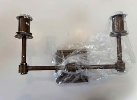 Photo of free Brass Wall Light unused (Emlyn Road W12) #2