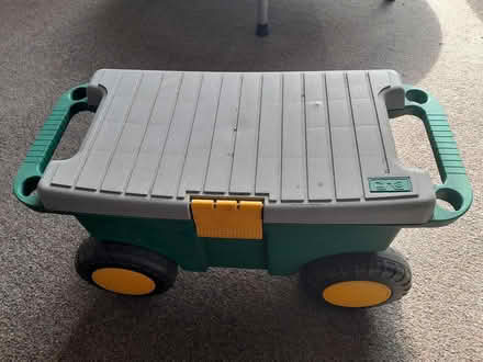 Photo of free Small plastic garden storage box (Widdrington, Morpeth NE61) #1