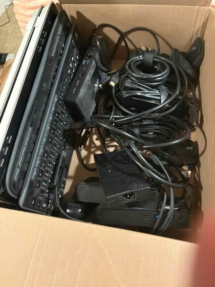 Photo of free Box of Random computer accessories (Wheatland Township) #1