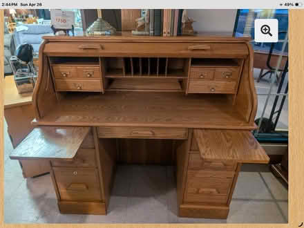 Photo of free Roll top Desk (Montpiliar) #1