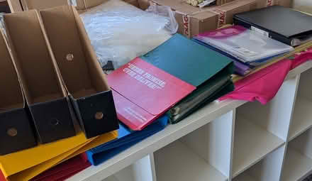 Photo of free Assorted Folders, Plastic Inserts (Bispham FY2) #2