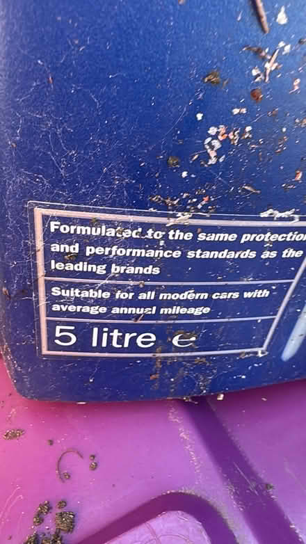 Photo of free Motor Oil - 1 litre approx (Belle Vale L25) #2