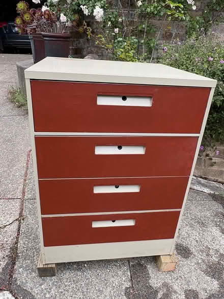 Photo of free Metal storage drawer cabinet (Mill Valley) #1