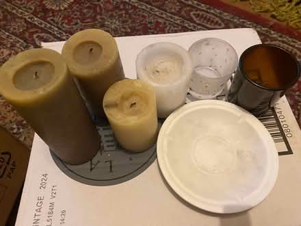 Photo of free Old candles & holders (Lightpill GL5) #1