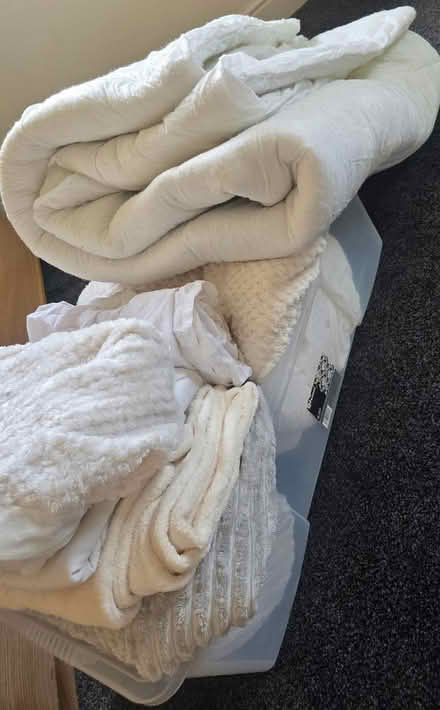 Photo of free Double bedding (Eccles M30) #1