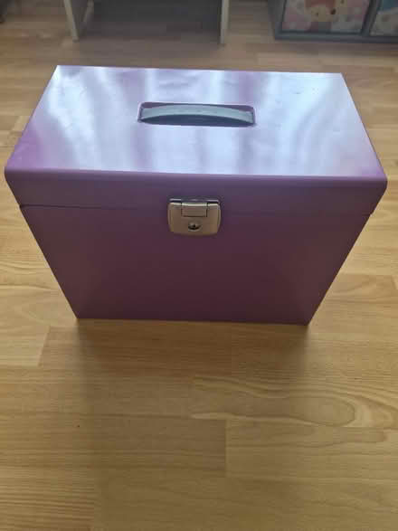 Photo of free Metal file box with key (HA7) #1