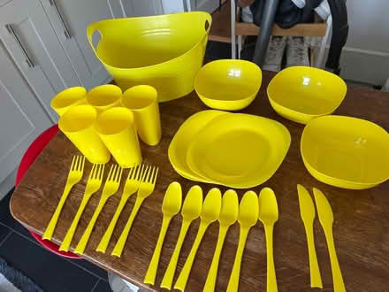 Photo of free Plastic picnicware (Strawberry Hill TW1) #2